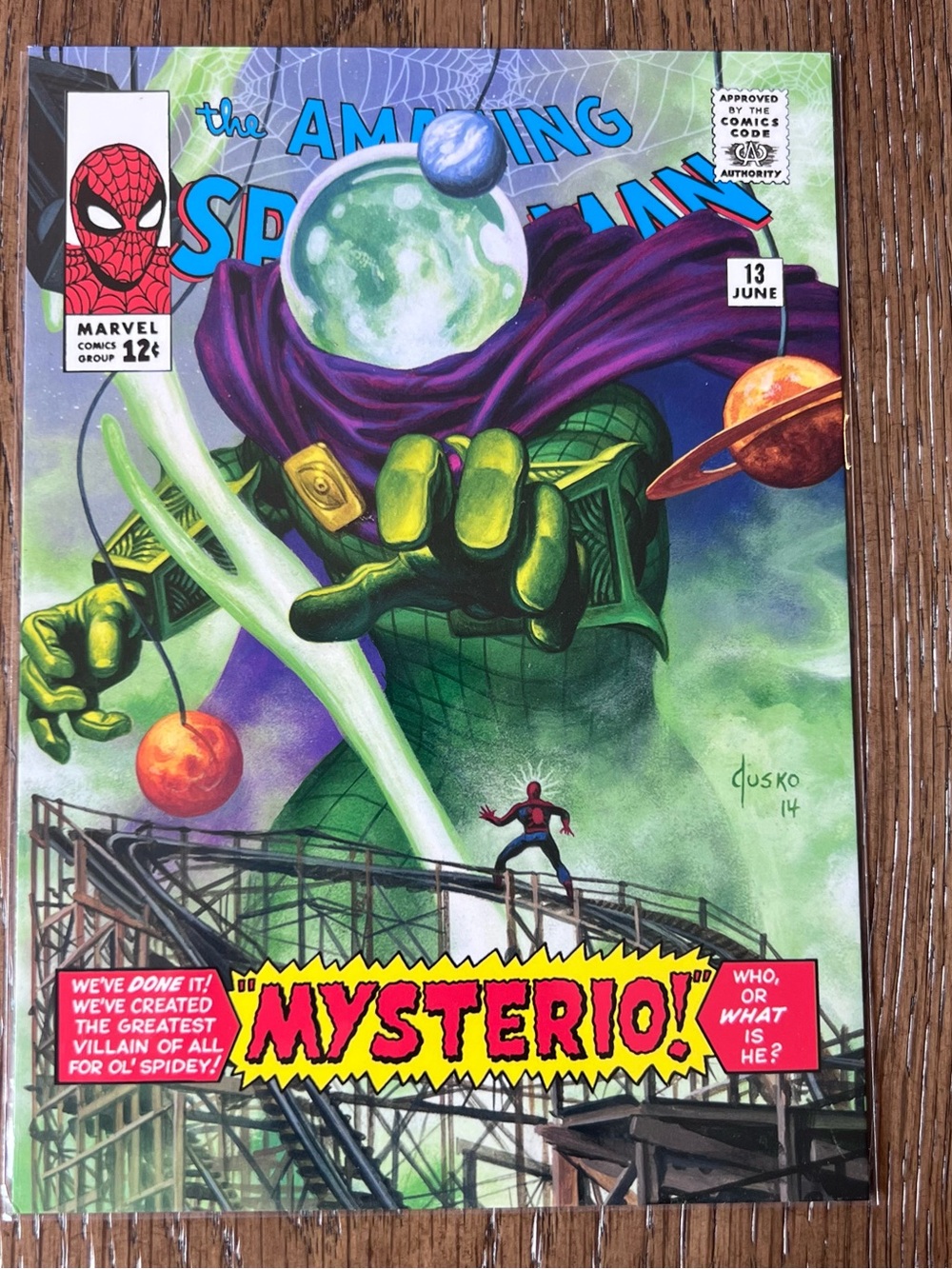 2023 Marvel Masterpieces XL 5x7 Card - Joe Jusko